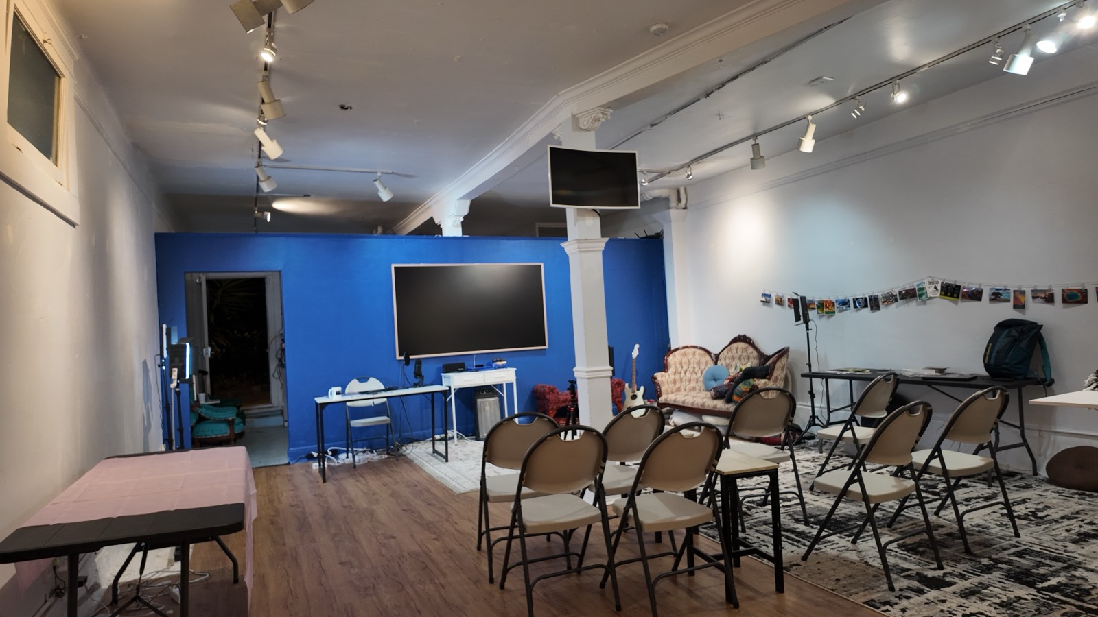 The main event room at AI START academy San Francisco